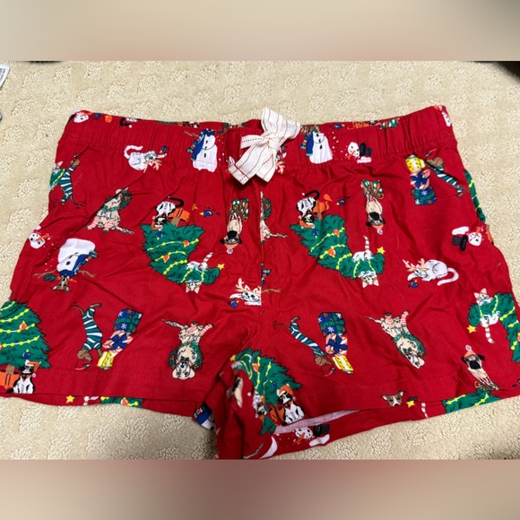 Old Navy Christmas Pajama Shorts - Picture 1 of 3